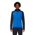 Mammut Fleecejacka Aconcagua ML (Midlayer) z kapturem lodowoniebieski/granatowy męski